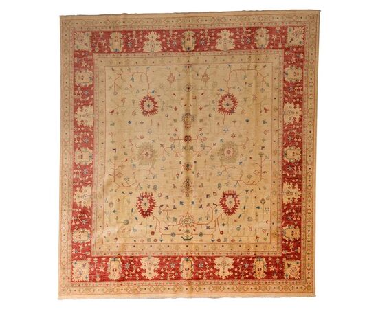 Large square ZIEGLER carpet - no. 1260 -