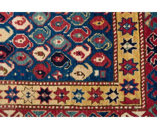 Antique KAZAK rug from a private collection - (862).