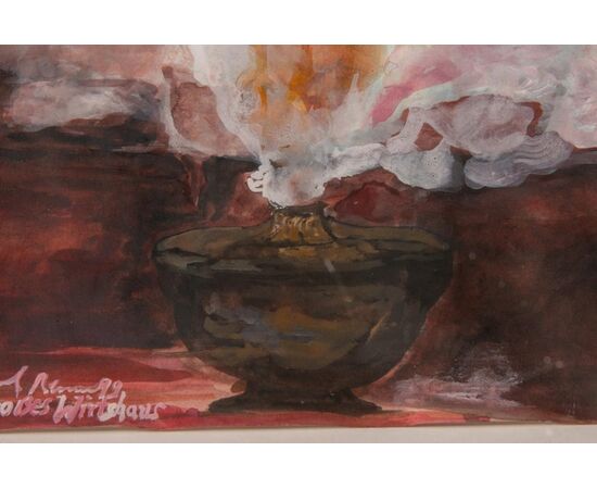 Watercolor by Paul Renner - O/8182