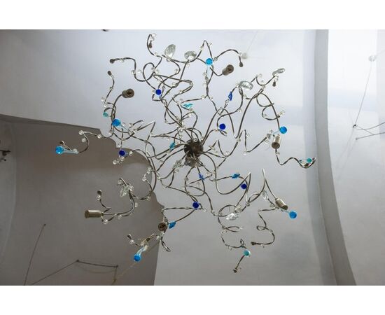 Dutch design steel chandelier - O/6922.