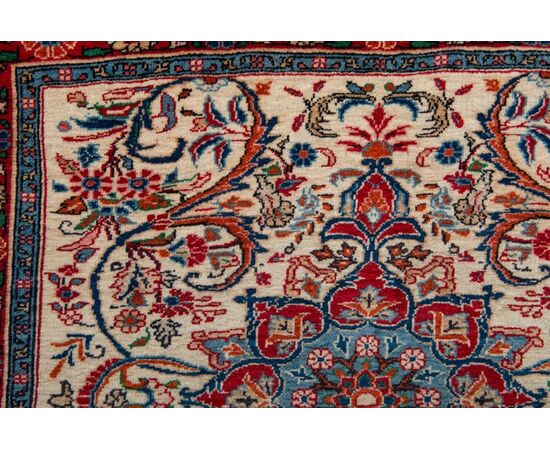 Pair of Persian BIDJAR bedside rugs - nr. 136 and 137.