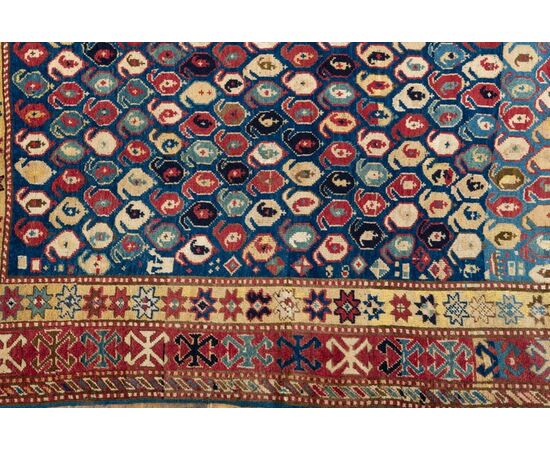 Antique KAZAK rug from a private collection - (862).