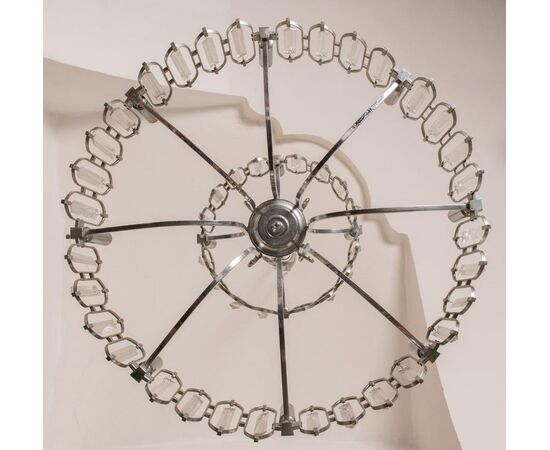 Vintage Gaetano Sciolari chandelier - ref. O/8285