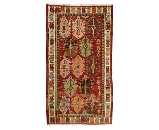 Grande Kilim KAZAK di vecchia manifattura - n. 541 -