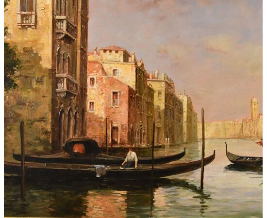 View of Venice with the Grand Canal, Antoine Bouvard, known as Marc Aldine (L'Isere 1875 - Paris 1957)