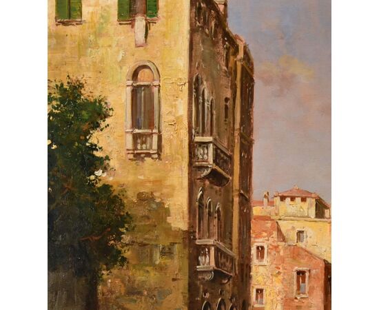 View of Venice with the Grand Canal, Antoine Bouvard, known as Marc Aldine (L'Isere 1875 - Paris 1957)