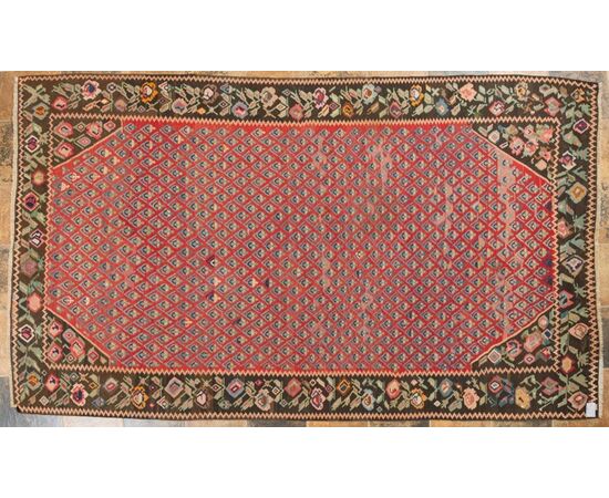 Large antique KARABAGH kilim - n. 820 -