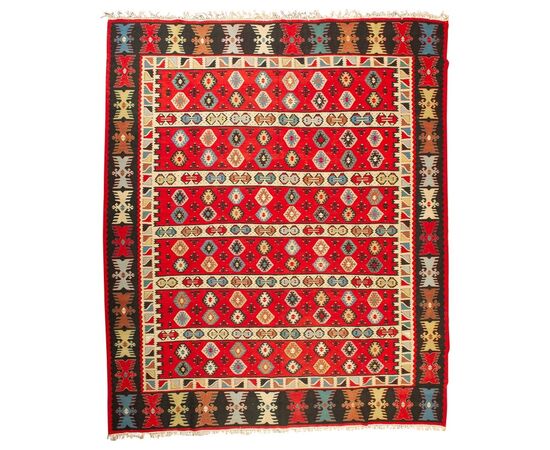 Large square GOCMEN kilim - no. 179 -