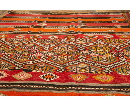 Kilim quadrato SIVAS - n. 890 -