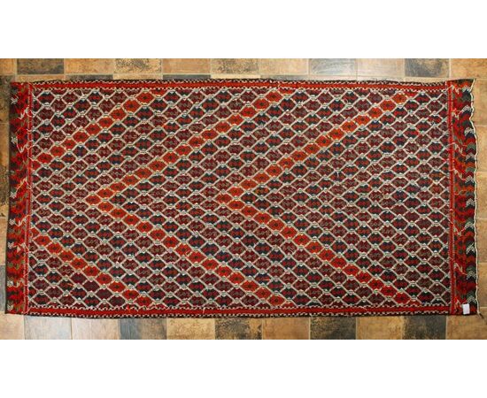 Grande Kilim - Cicim MUT policromo (Turchia) - n,1115 -