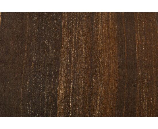 Kilim nero-marrone "primitivo" - nr. 1353 -