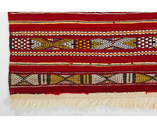 Large Moroccan HANDIRAH Kilim - n. 1172 -