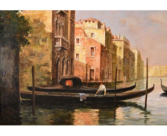 View of Venice with the Grand Canal, Antoine Bouvard, known as Marc Aldine (L'Isere 1875 - Paris 1957)