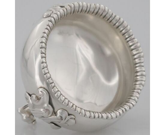 Coppia di saliere in argento sterling Giorgio IV, Paul Storr, Londra, 1820