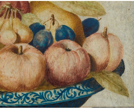 Octavianus Monfort, Turin 1620-1696, Still life in tempera on parchment