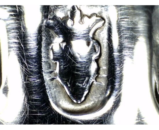 Caffettiera in argento sterling Giorgio III, Londra, 1765?