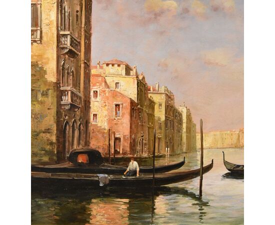 View of Venice with the Grand Canal, Antoine Bouvard, known as Marc Aldine (L'Isere 1875 - Paris 1957)