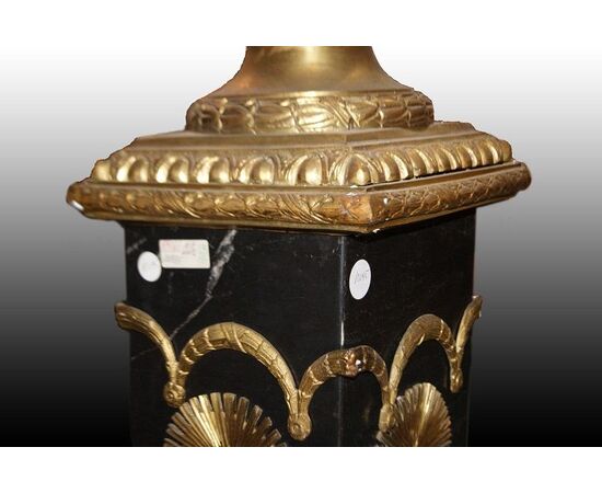 Coppia di Candelieri Giganti del 1800 francesi stile Impero