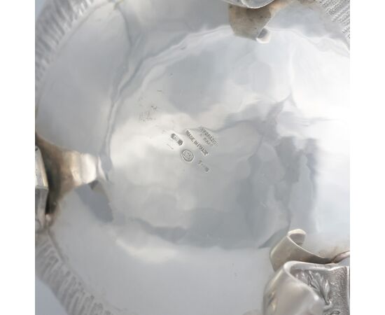 925 silver chocolate pot, Italy, Milan, last quarter of the 20th century