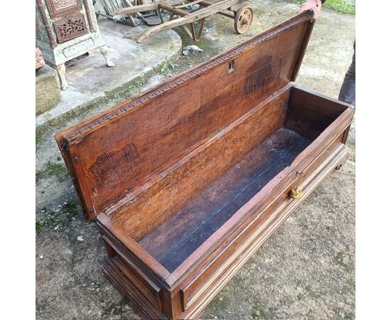 Walnut chest