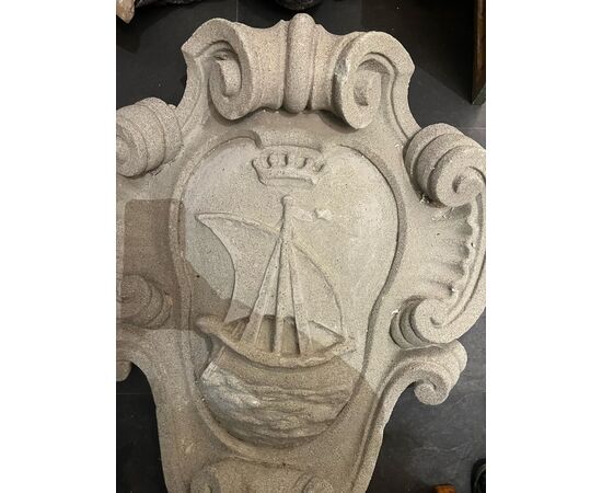 Stone coat of arms