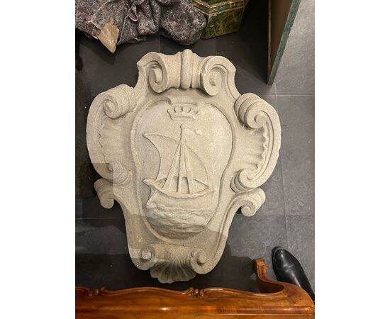 Stone coat of arms