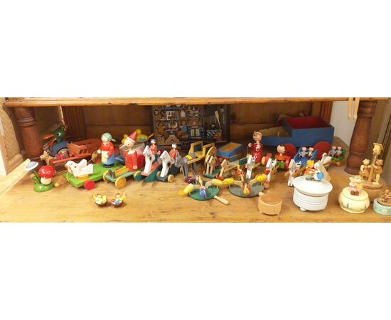 Wooden toys from Val Gardena     