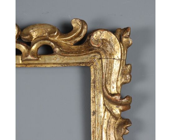 Baroque Carved and Gilded Frame