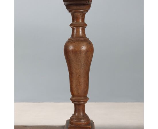 Italian Walnut Table, 20th Century