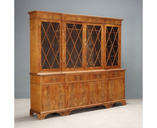Regency Style Mahogany Bookcase, England, Early 20th Century