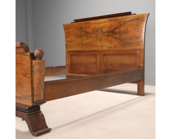 Letto Art Decò Italia Prima Metà XX Secolo