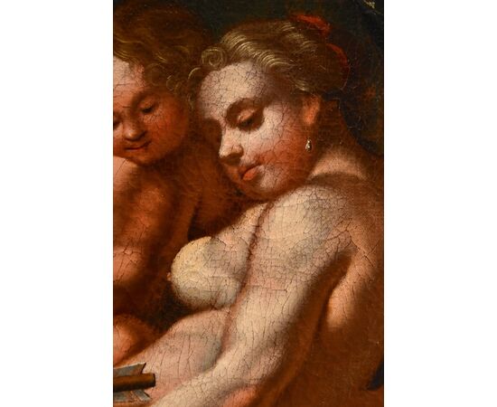 Venus and Cupid, Venetian painter of the 17th/18th century