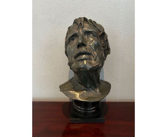 Testa di terracotta del philosofo SENECA