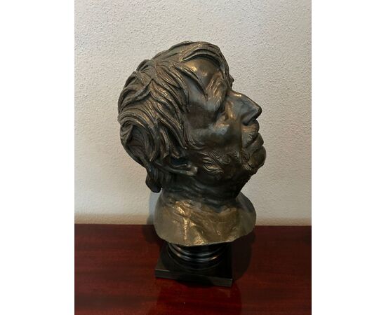 Testa di terracotta del philosofo SENECA