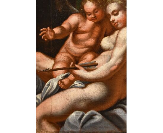 Venus and Cupid, Venetian painter of the 17th/18th century