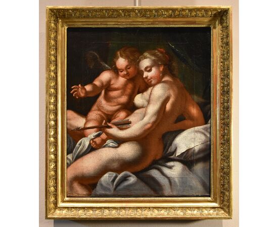 Venus and Cupid, Venetian painter of the 17th/18th century