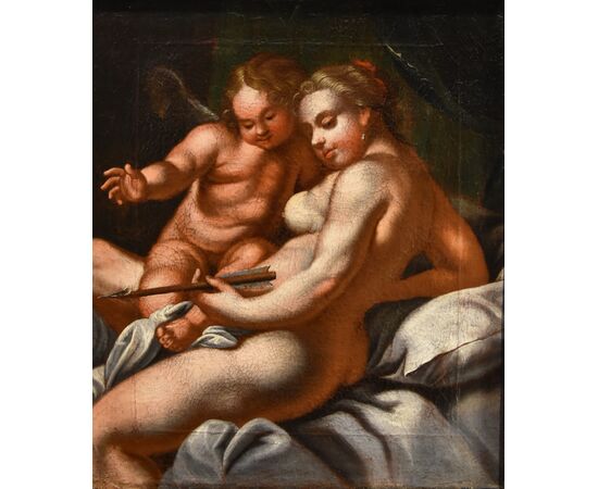 Venus and Cupid, Venetian painter of the 17th/18th century
