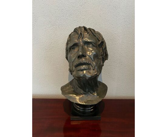 Testa di terracotta del philosofo SENECA