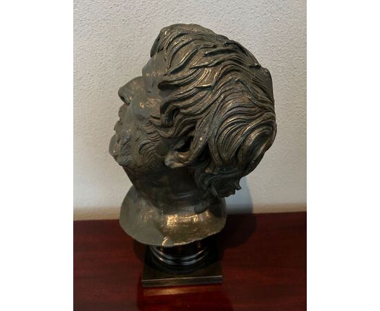 Testa di terracotta del philosofo SENECA
