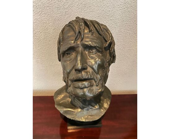 Testa di terracotta del philosofo SENECA