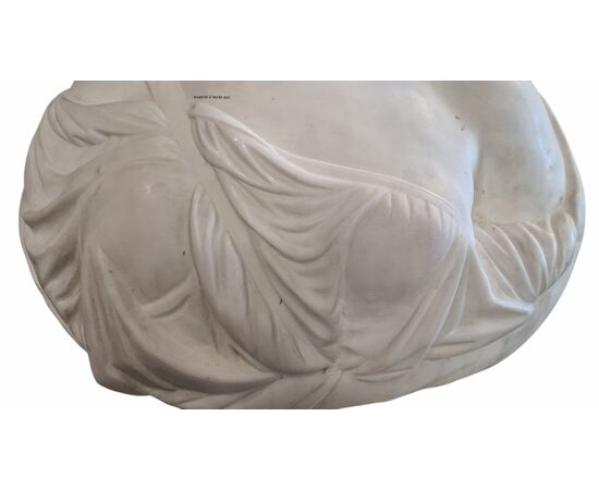 BUSTO IN MARMO BIANCO - MADAME DU BARRY - XIX SEC