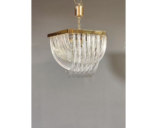 Lampadario Triedri Venini