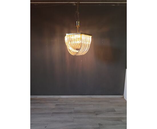 Lampadario Triedri Venini