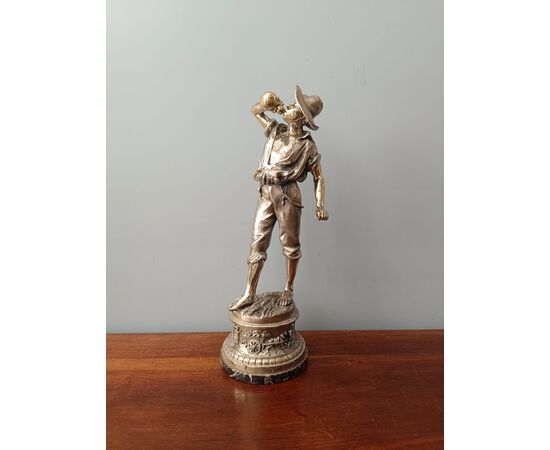 Scultura Liberty in bronzo