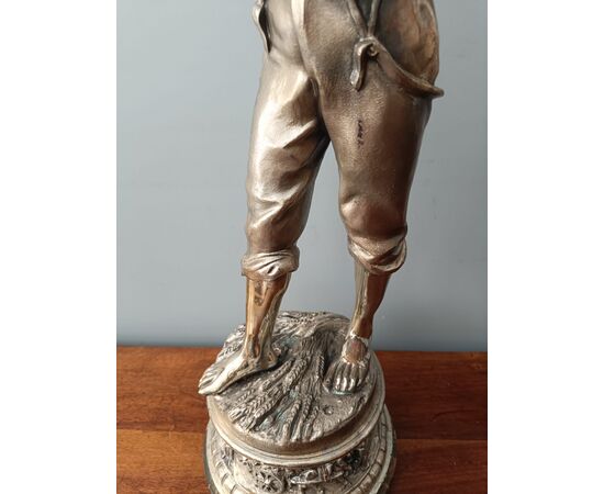 Scultura Liberty in bronzo