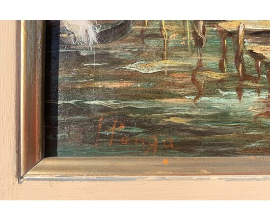 Lucia Ponga degli Ancillo (Venezia 1887 - 1966) - Capriccio veneziano.