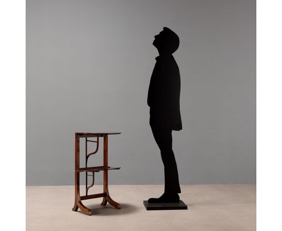 Small Walnut Etagere, Italy, 19th Century