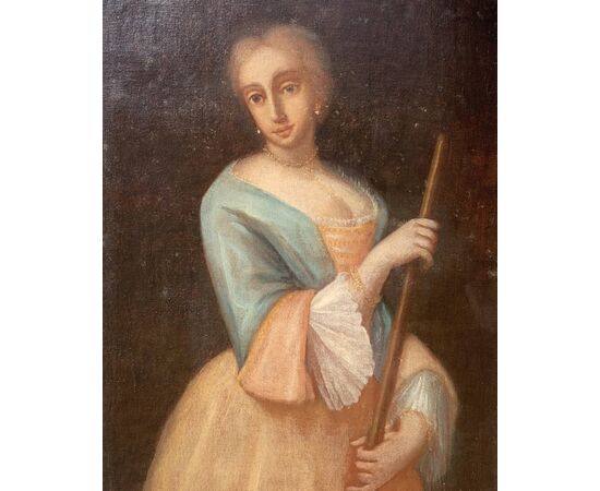 Maestro veneziano (XVIII sec.) - Maschera di Colombina.