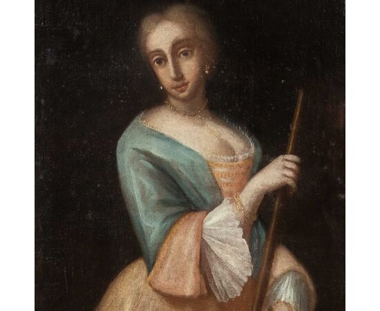 Maestro veneziano (XVIII sec.) - Maschera di Colombina.