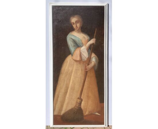 Maestro veneziano (XVIII sec.) - Maschera di Colombina.